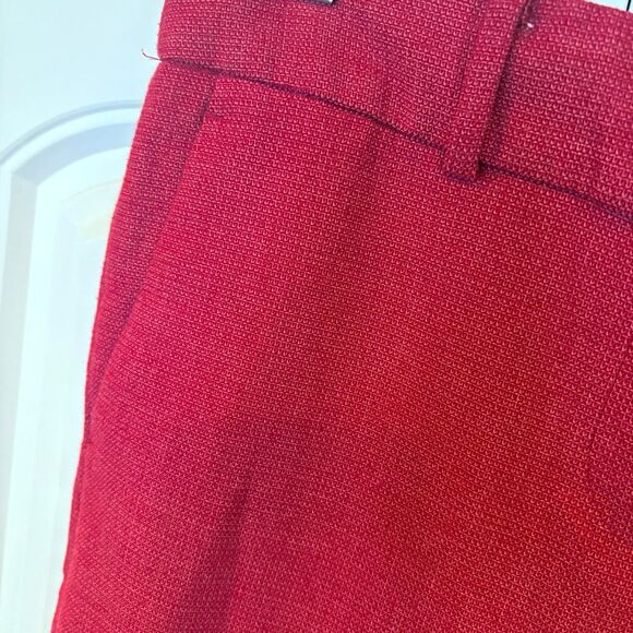 Loft Berry Color Slim Leg Dress Pants Size 0 - Picture 4 of 8